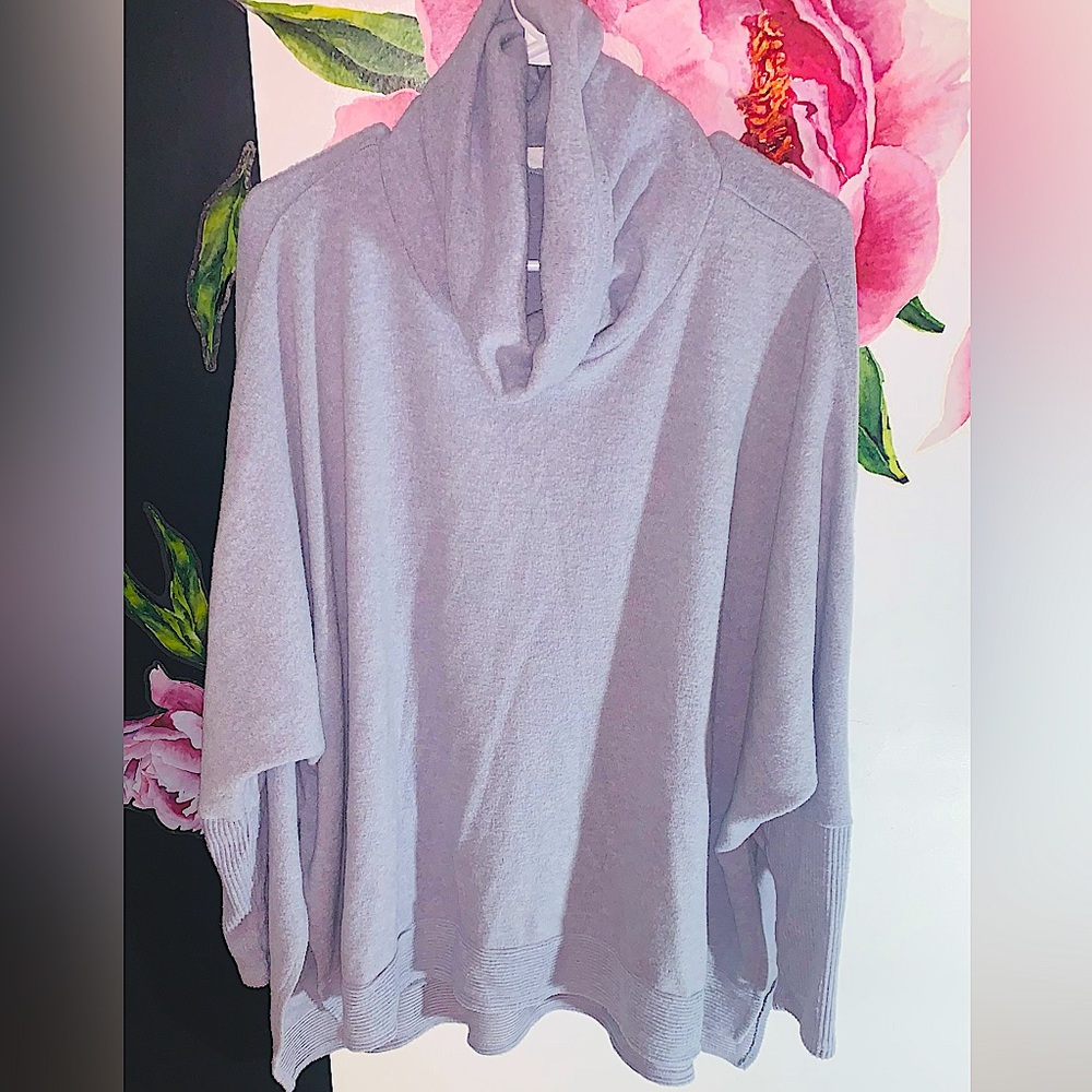 NWOT 💥ZENANA 🌸 BRUSHED MELANGE HACCI MOCK NECK SWEATER